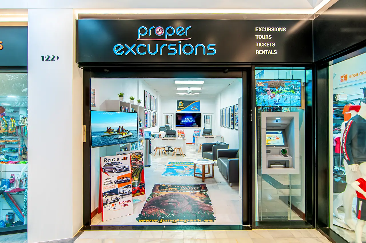 Proper Excursions office front